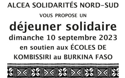 Déjeuner solidaire le dimanche 10 septembre 2023