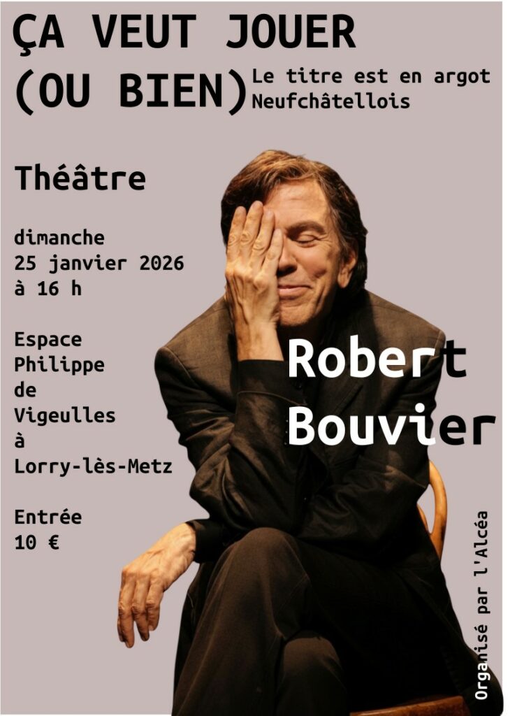 Affiche Robert Bouvier